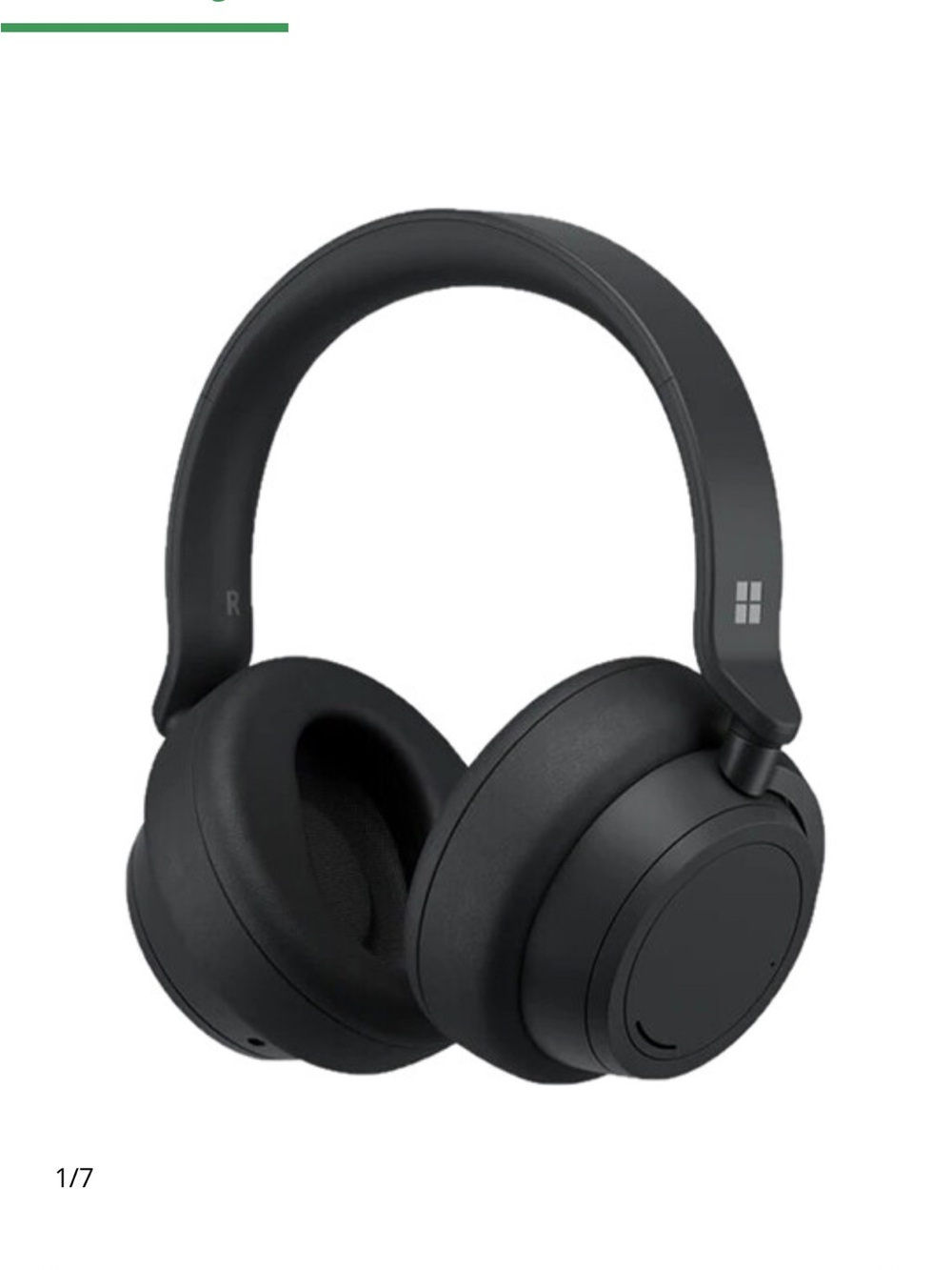 Microsoft model 1919 Matte Black Headphones 2+ listing for Business